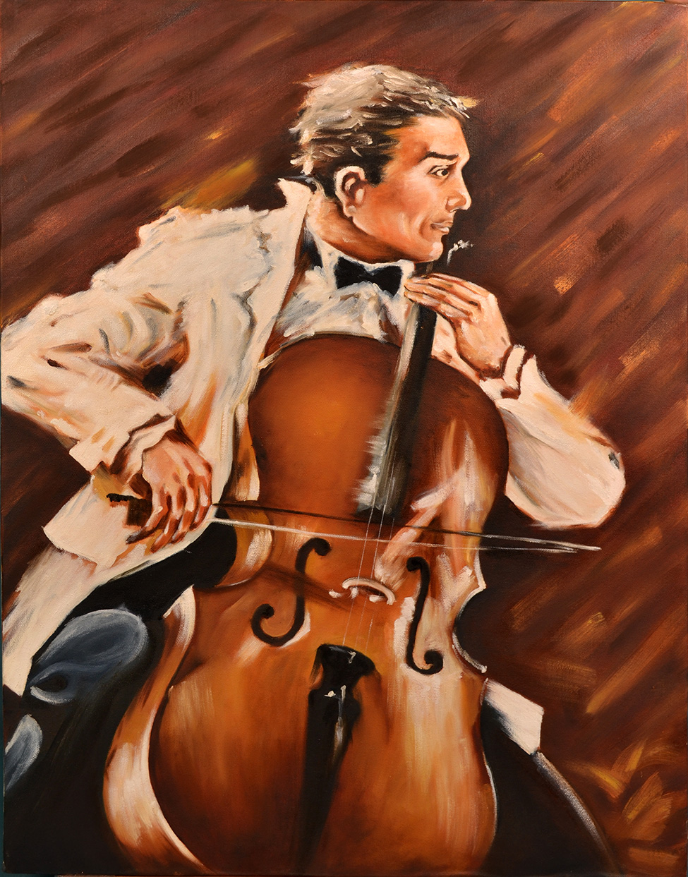 Musical – Oil Canvas Painting